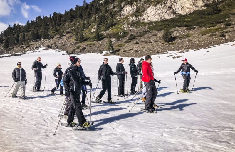 agence evenementielle receptive pays Basque erronda seminaire team building incentive event saint jean de luz pyrenees la mongie baqueira formigal construction raquettes randonnée activité neige