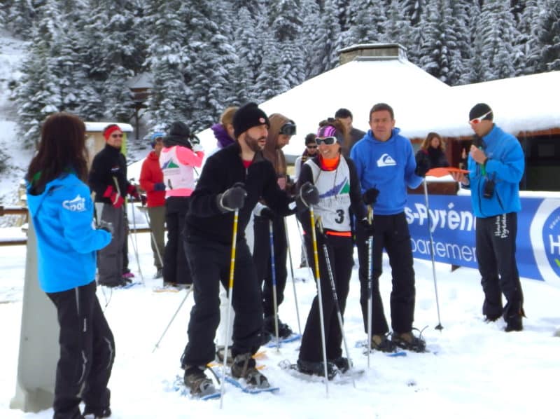 incentive team building seminaire pyrénées pays basque biathlon jeux olympiques laser la-mongie font romeu raquette-ski de fond campan payolle agence evenementielle pays basque erronda