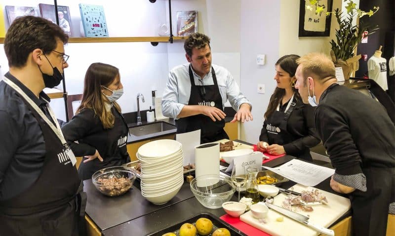 Concours de cuisine cooking class team building pays basque agence erronda