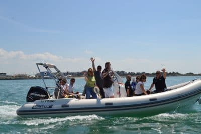 Ile de re zodiac bateau croisière vacances ballade ocean découverte seminaire team building incentive nature agence evenementielle pays basque erronda