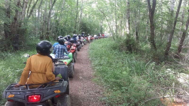 receptive pays Basque erronda team building incentive event saint jean de luz ascai sare rhune raid randonnee mer montagne canoe quad treck picnic