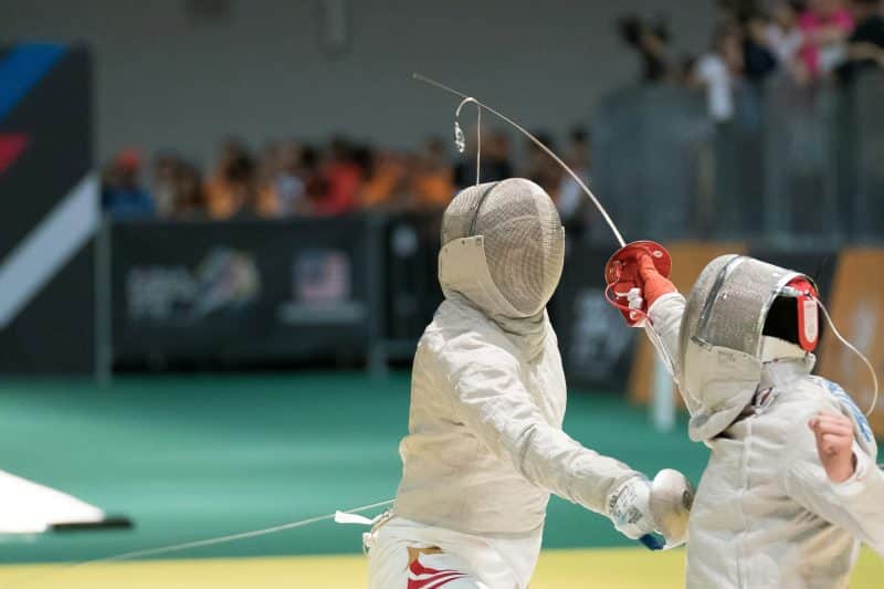 team building jeux olympiques sport escrime agence evenementielle erronda pays basque