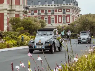 team building Biarritz 2 chevaux